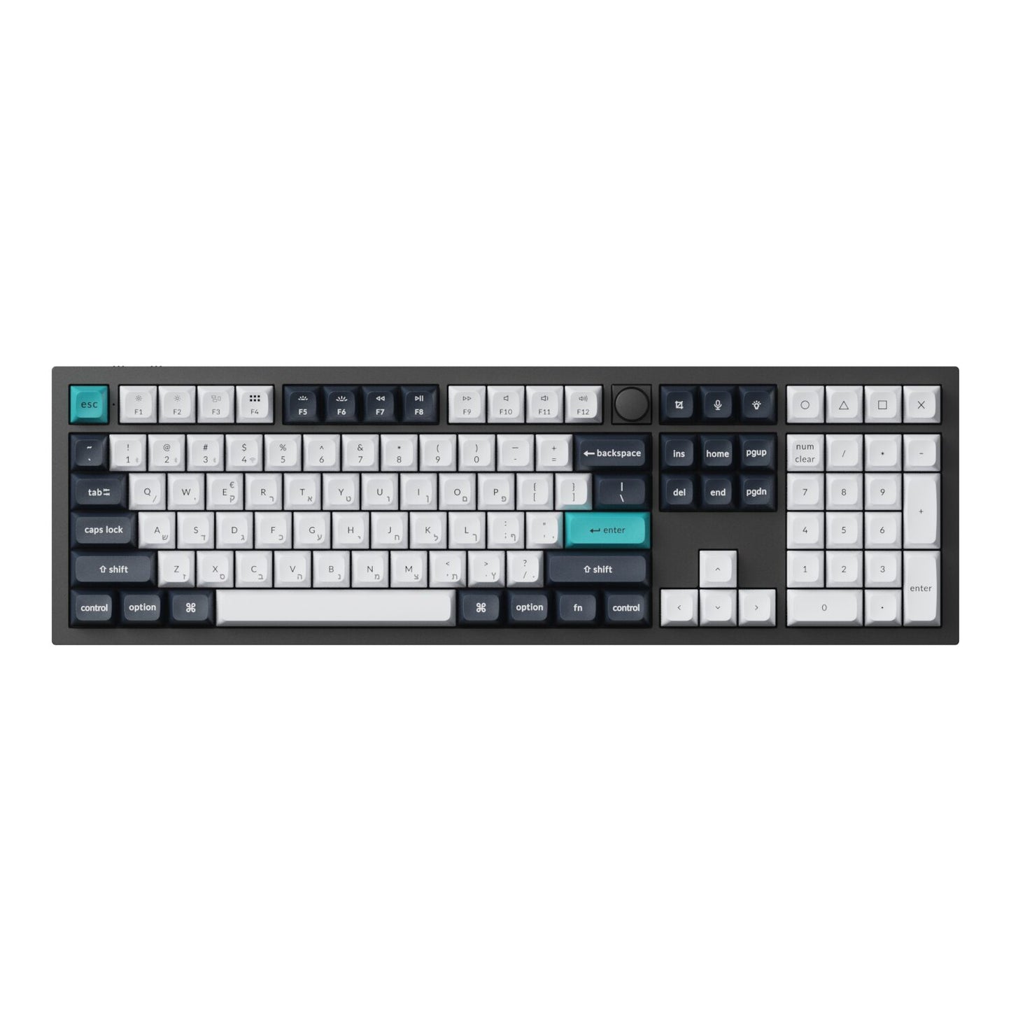 Keychron Q6 Max QMK/VIA Wireless Mechanical Keyboard (Full-Size, Gateron Jupiter Banana)-1