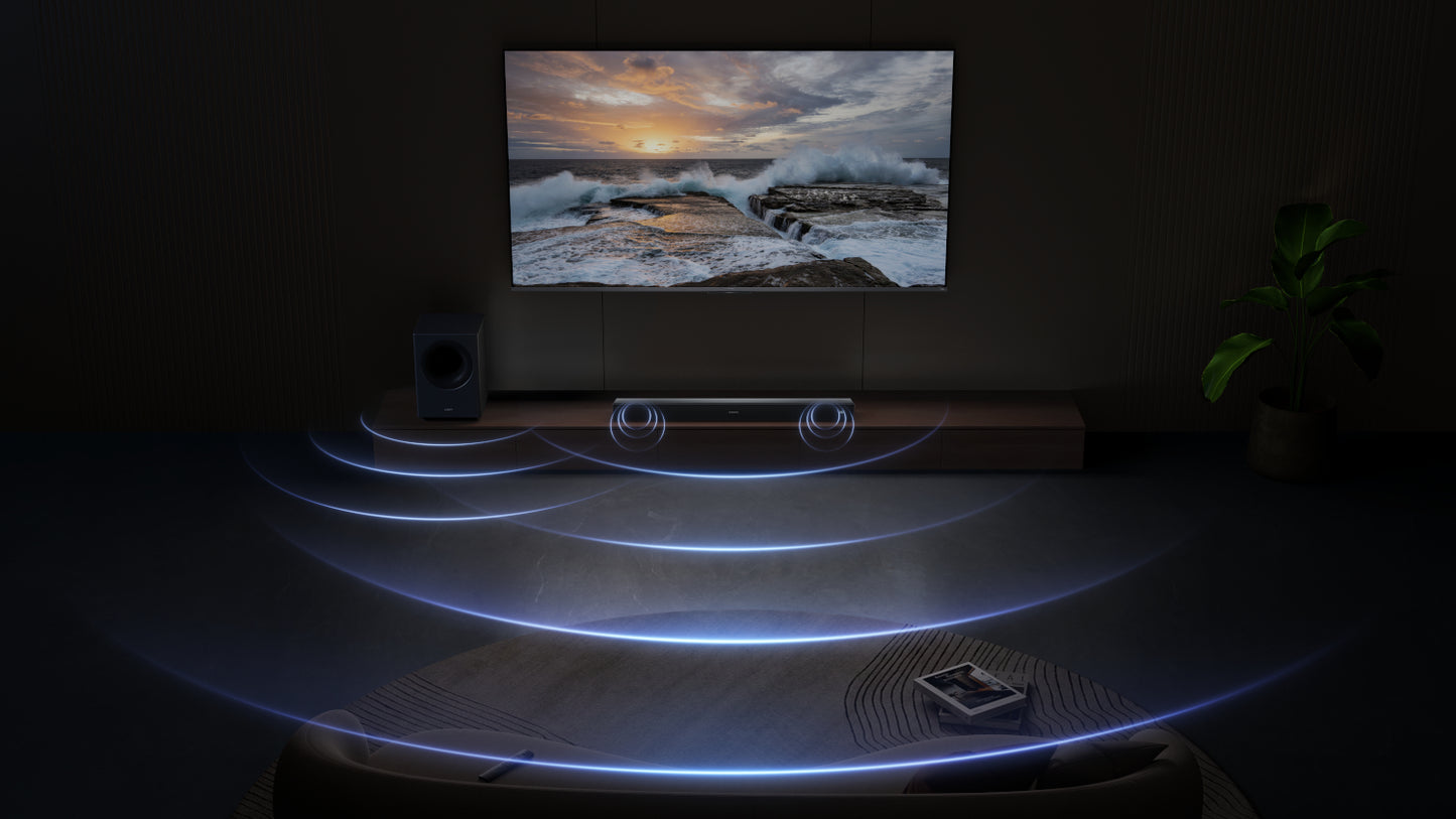 Xiaomi Soundbar Pro 2.1ch with Dolby Audio Wireless Subwoofer – Black-10