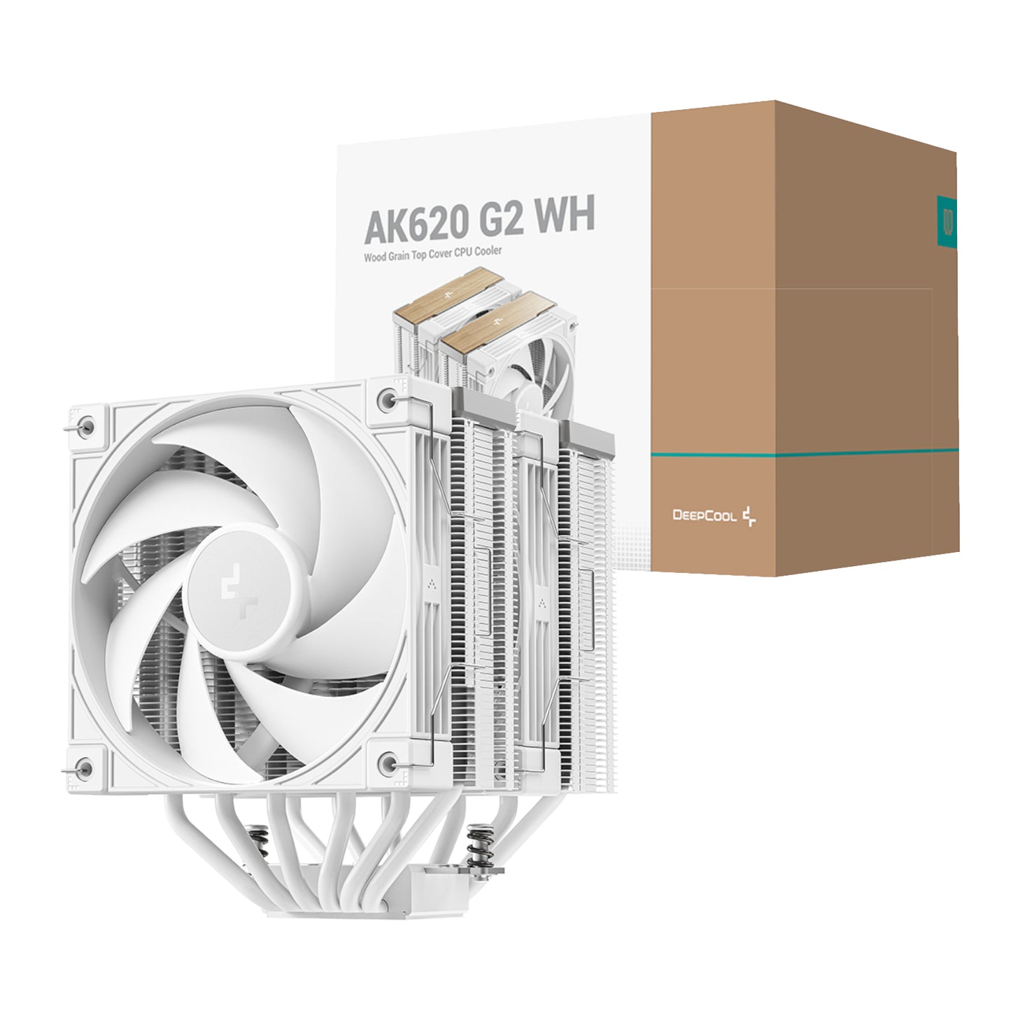 DeepCool AK620 G2 120mm CPU Air Cooler - White-0