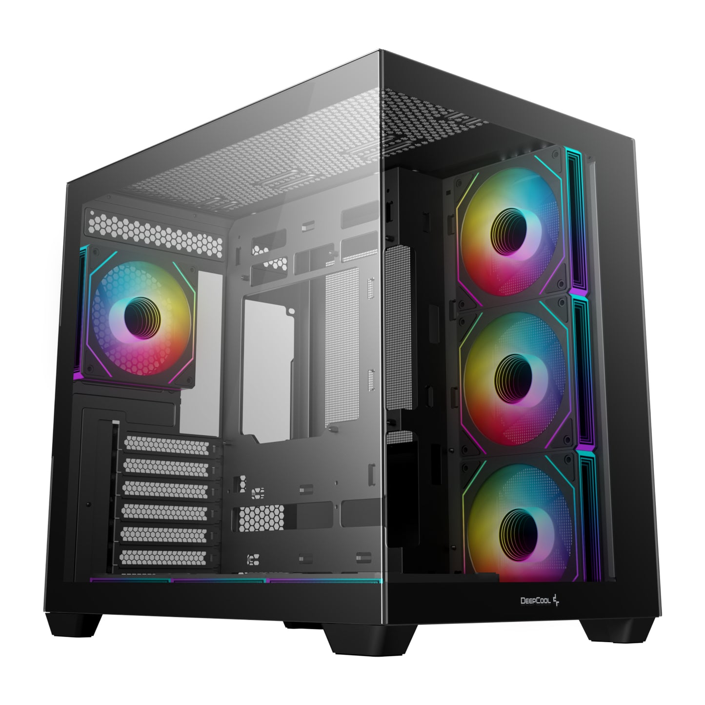 DeepCool CG530 4F ARGB ATX Gaming Chassis - Black-0