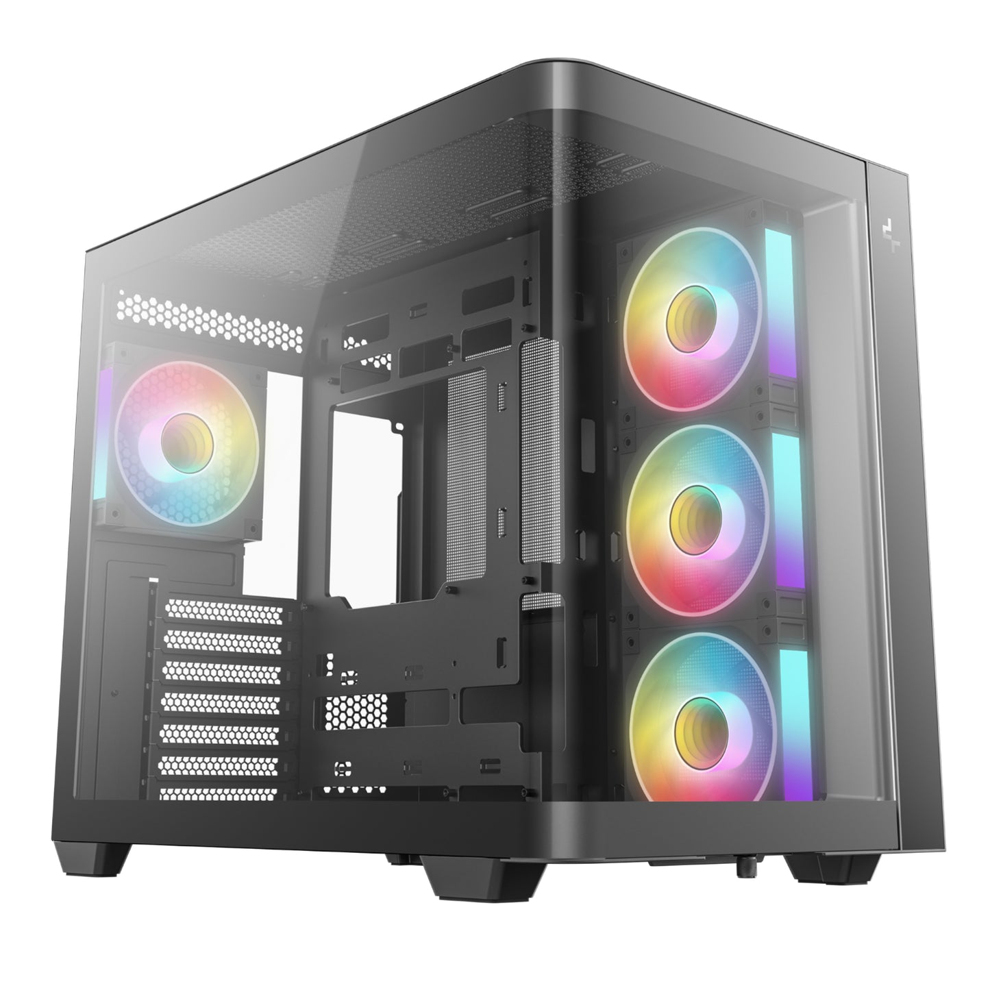 DeepCool CG530U 4F ATX Gaming Chassis - Black-1