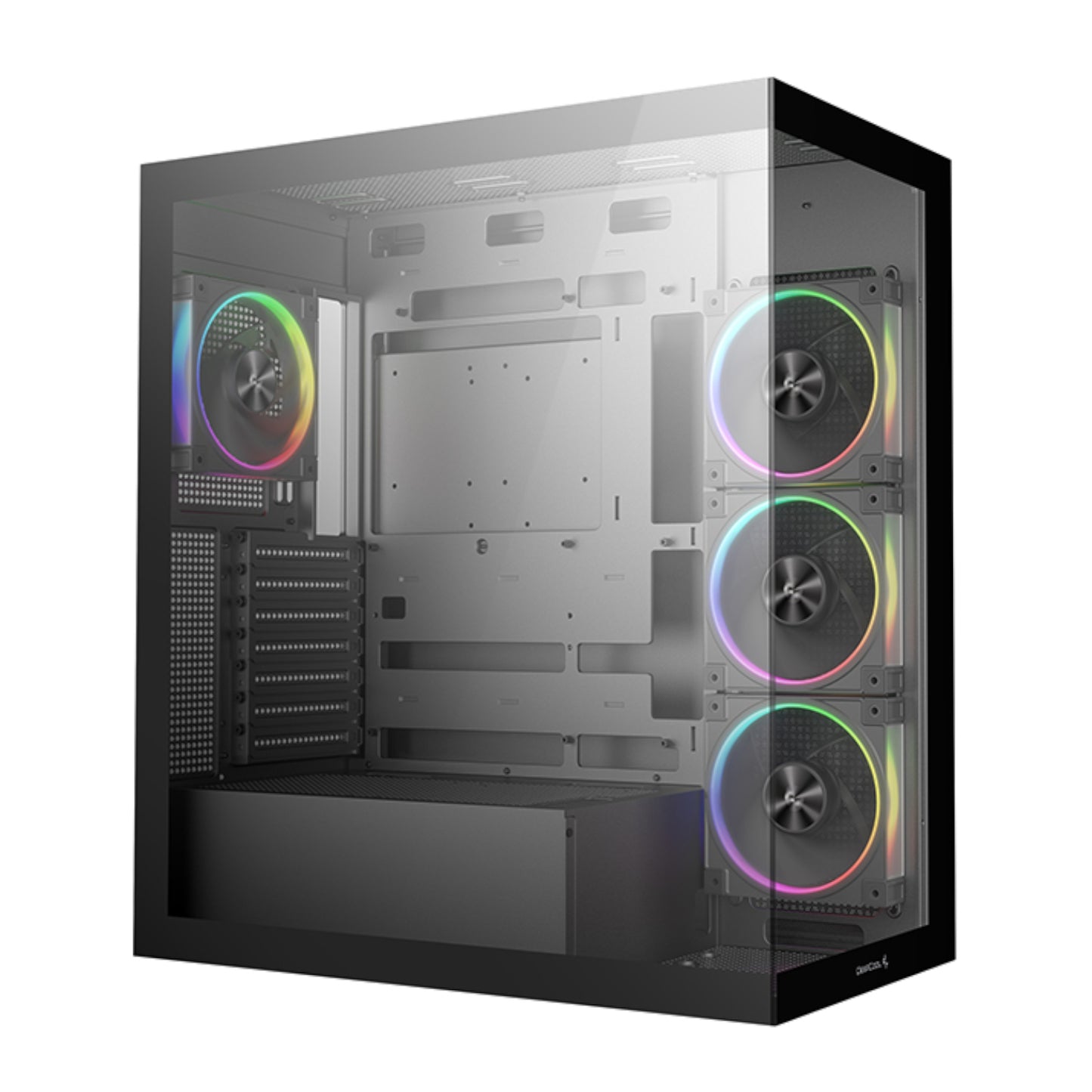DeepCool CG580 4F V2 ARGB ATX Gaming Chassis - Black-1