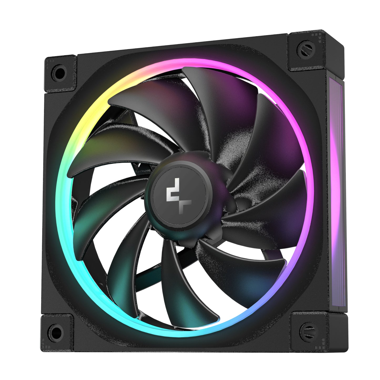 DeepCool FL12 3-in-1 ARGB 120mm PWM 3 Fan Pack - Black-1
