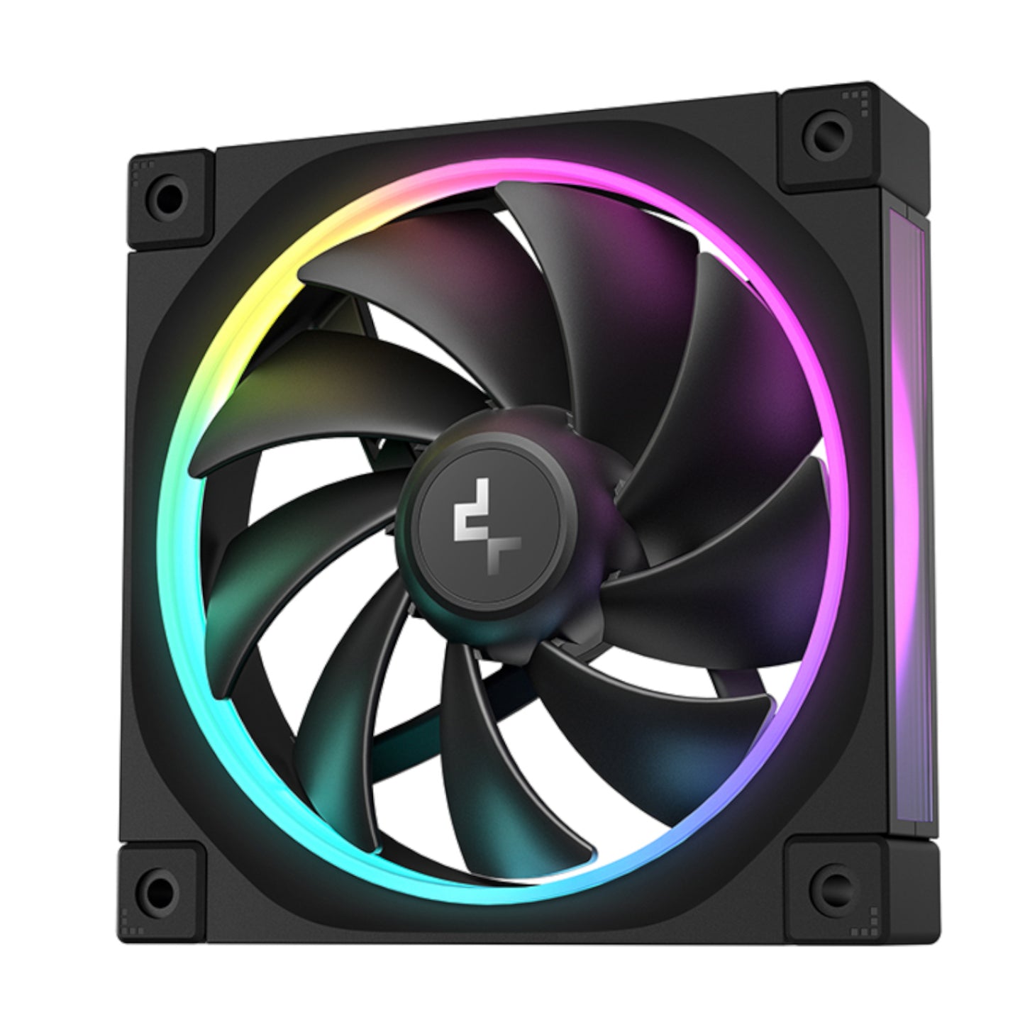 DeepCool FL12 3-in-1 ARGB 120mm Fan 3 Pack - Black-1