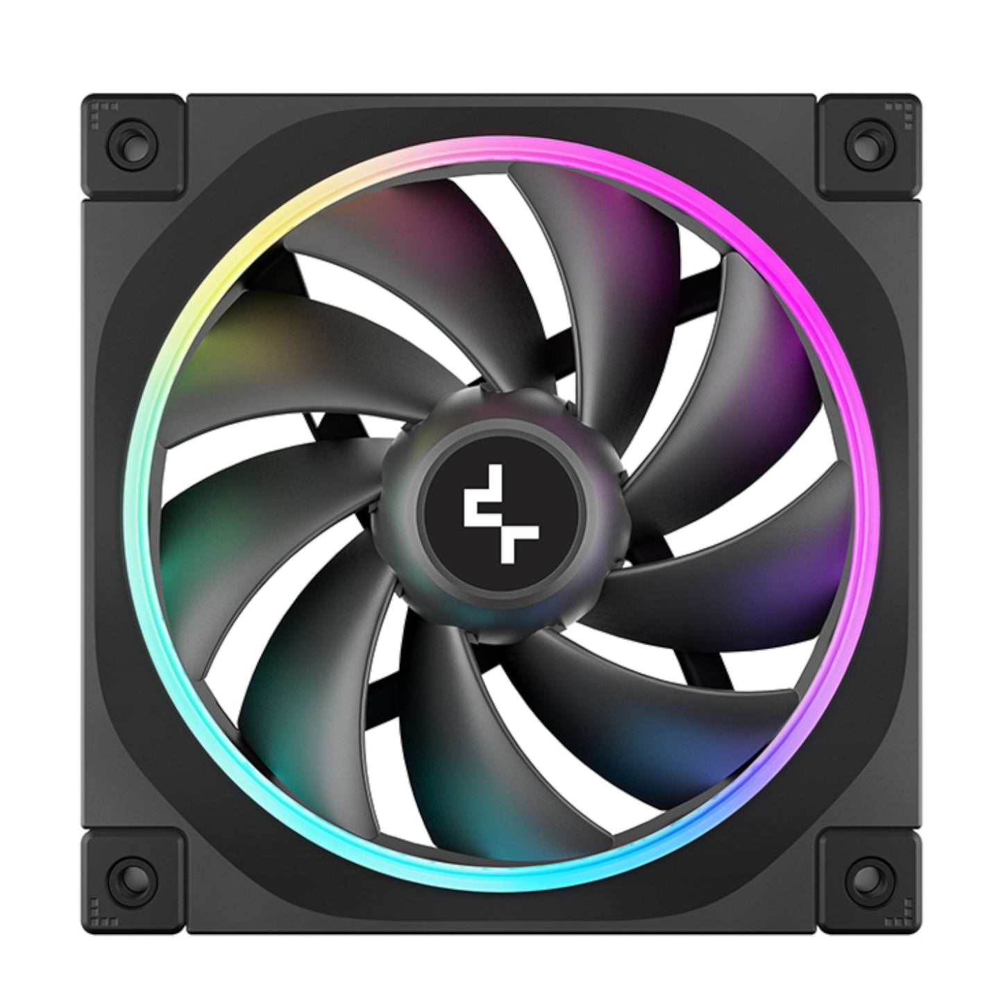 DeepCool FL12 3-in-1 ARGB 120mm Fan 3 Pack - Black-2