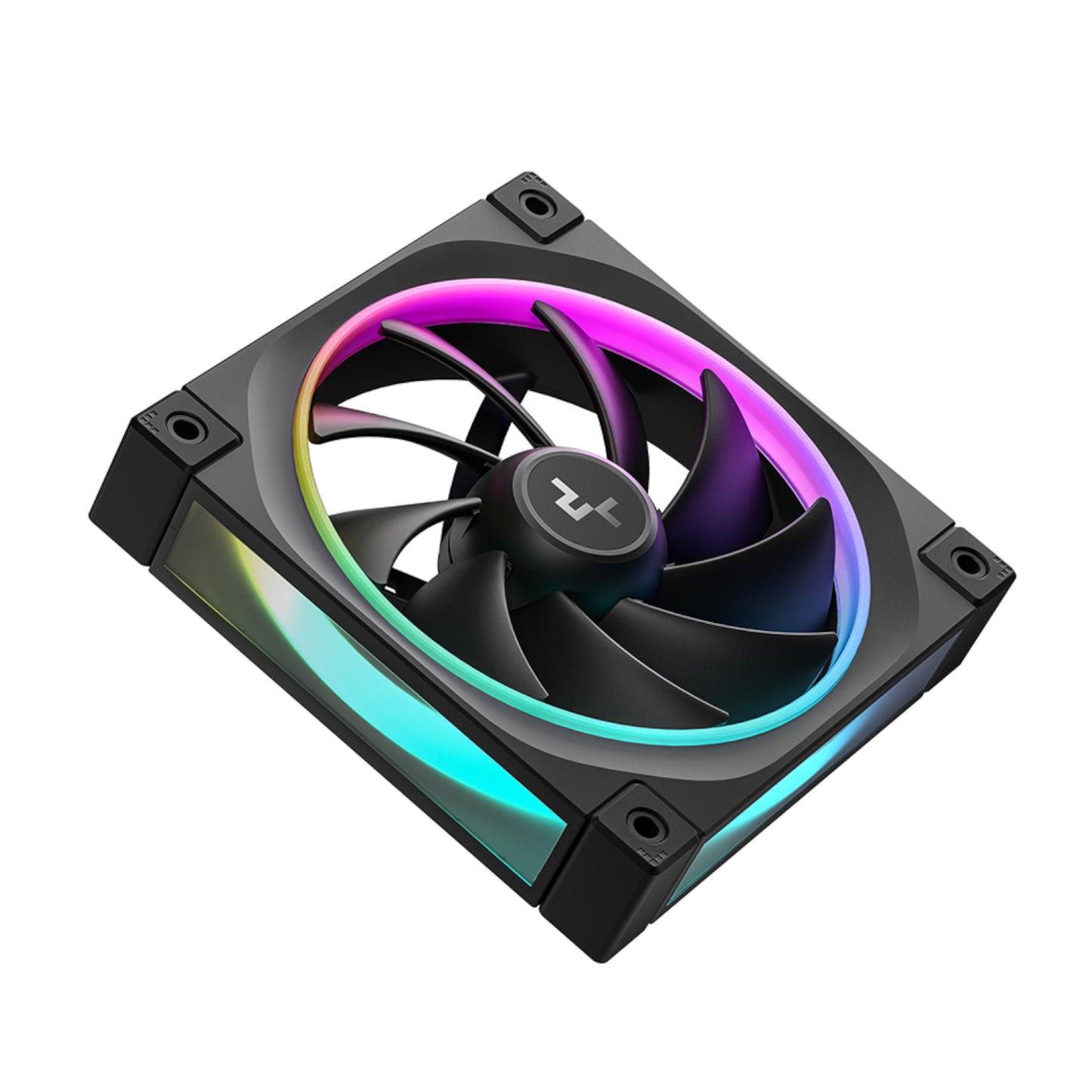 DeepCool FL12 3-in-1 ARGB 120mm Fan 3 Pack - Black-3