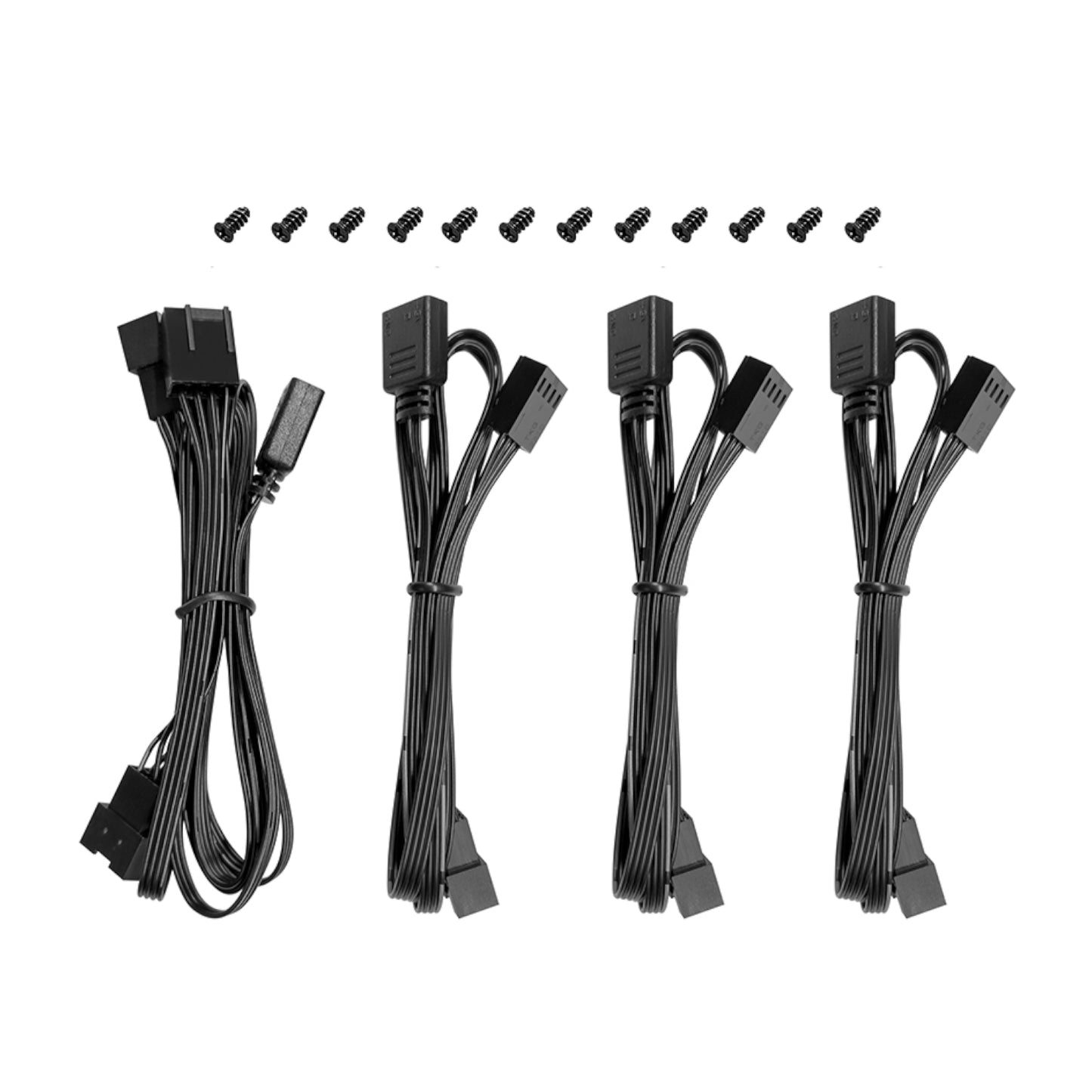DeepCool FL12 3-in-1 ARGB 120mm Fan 3 Pack - Black-5
