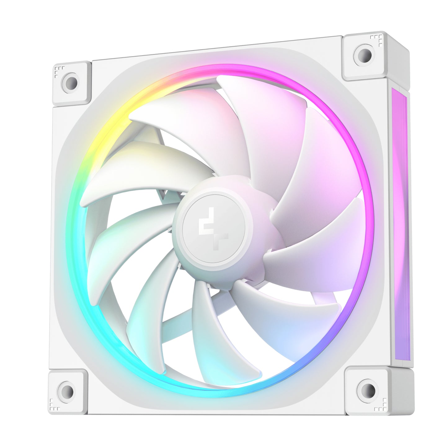 DeepCool FL12 3-in-1 ARGB 120mm Fan 3 Pack - White-1