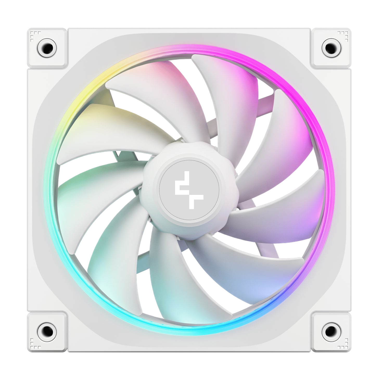 DeepCool FL12 3-in-1 ARGB 120mm Fan 3 Pack - White-2