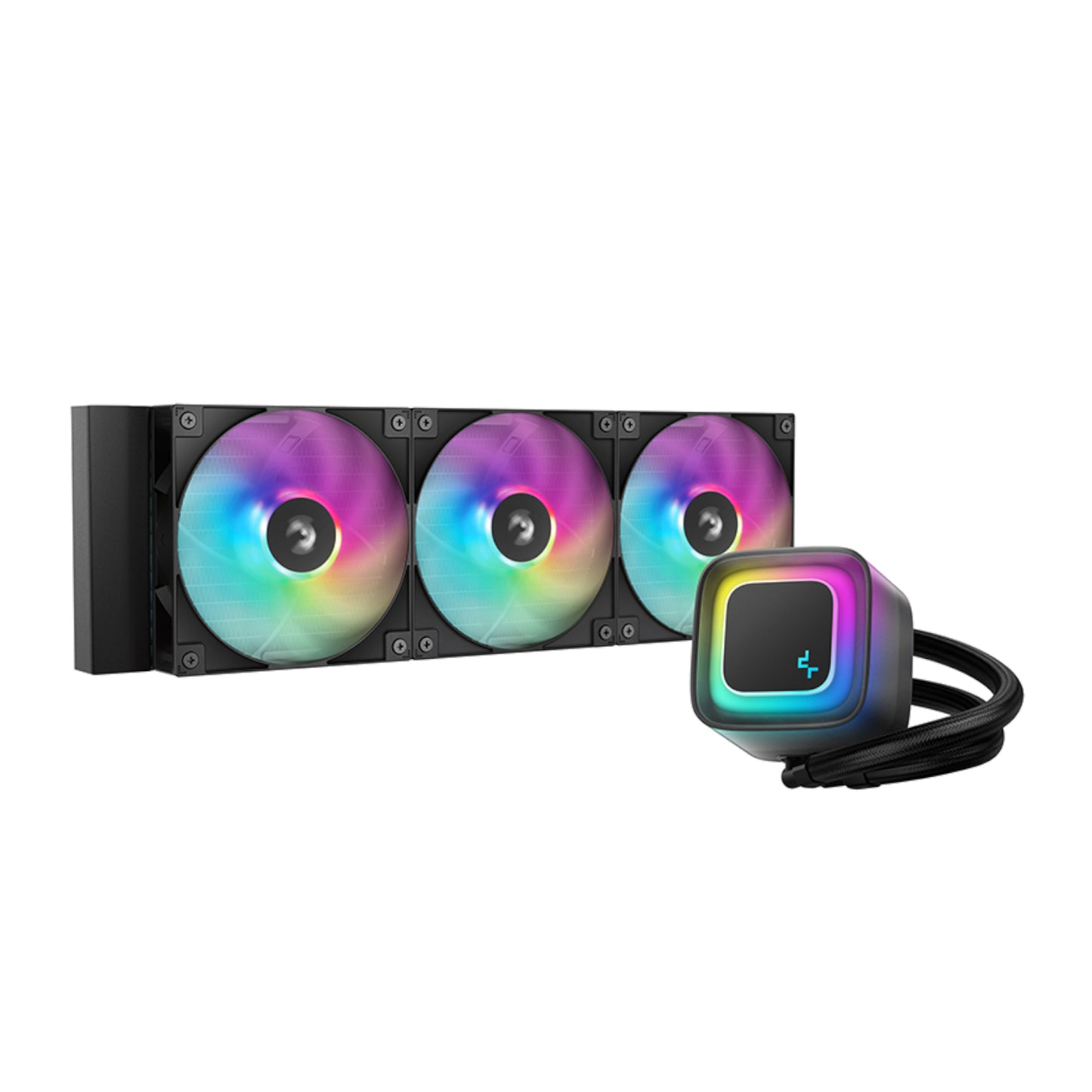 DeepCool LE360 V2 ARGB 360mm AIO Liquid Cooler - Black-1