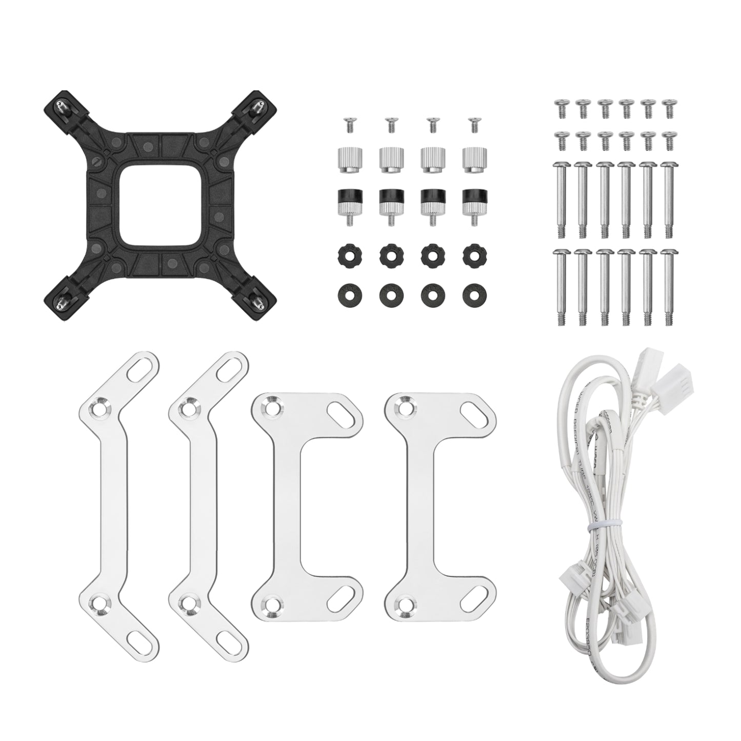 DeepCool LM360 ARGB 360mm AIO CPU Liquid Cooler - White-5