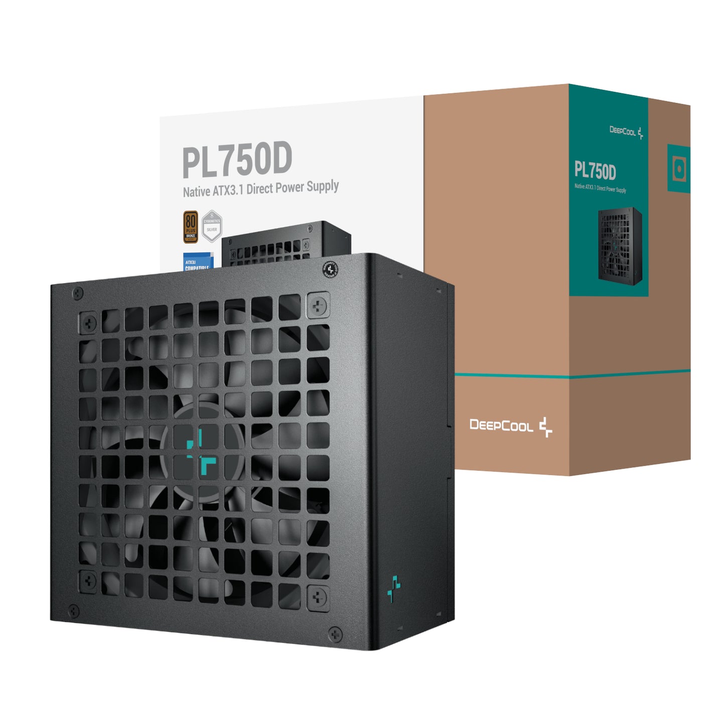 DeepCool PL750D 750W 80PLUS Bronze ATX3.1 Semi-Modular Power Supply-0
