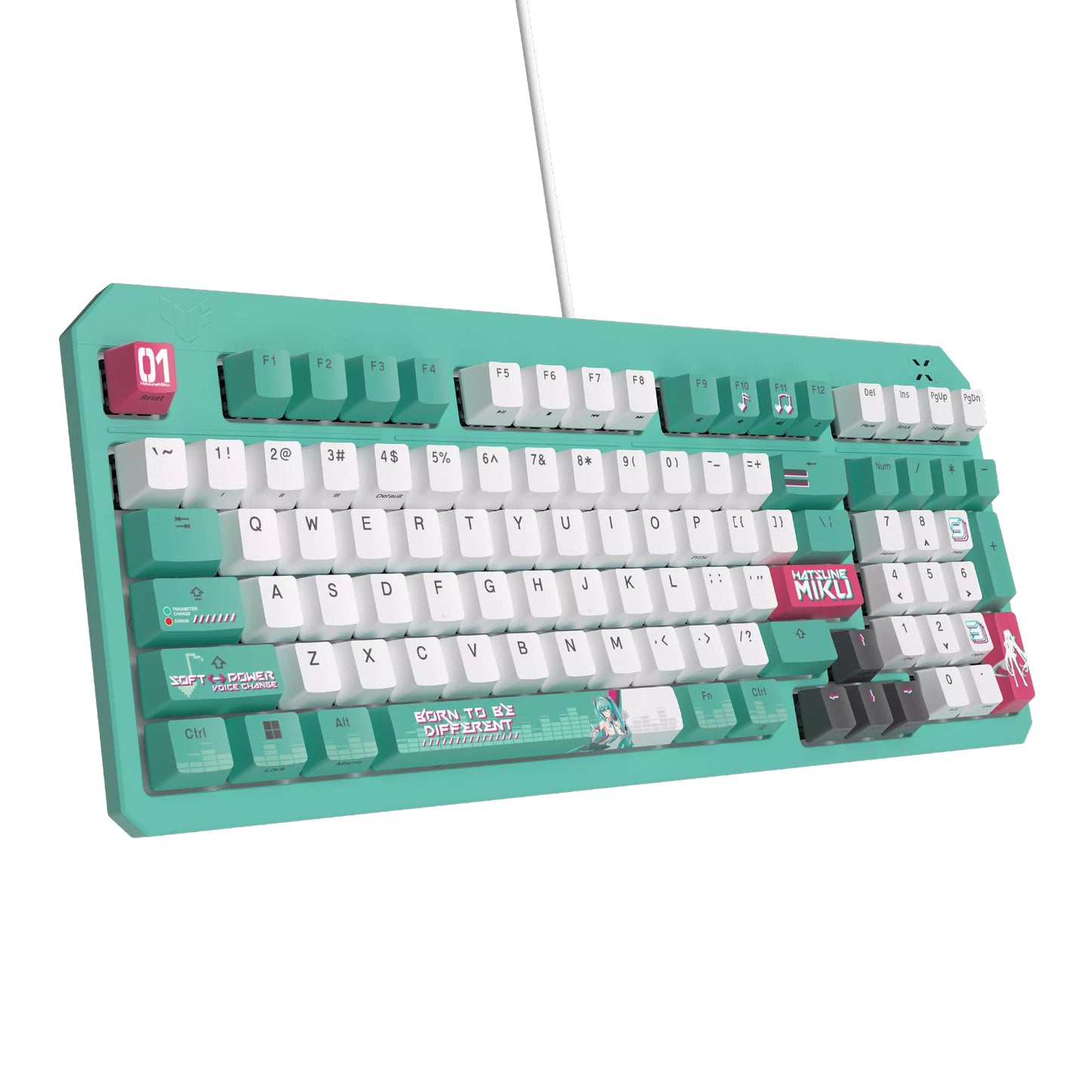 Asus TUF Gaming K3 Gen II Gaming Keyboard Hatsune Miku Edition-2