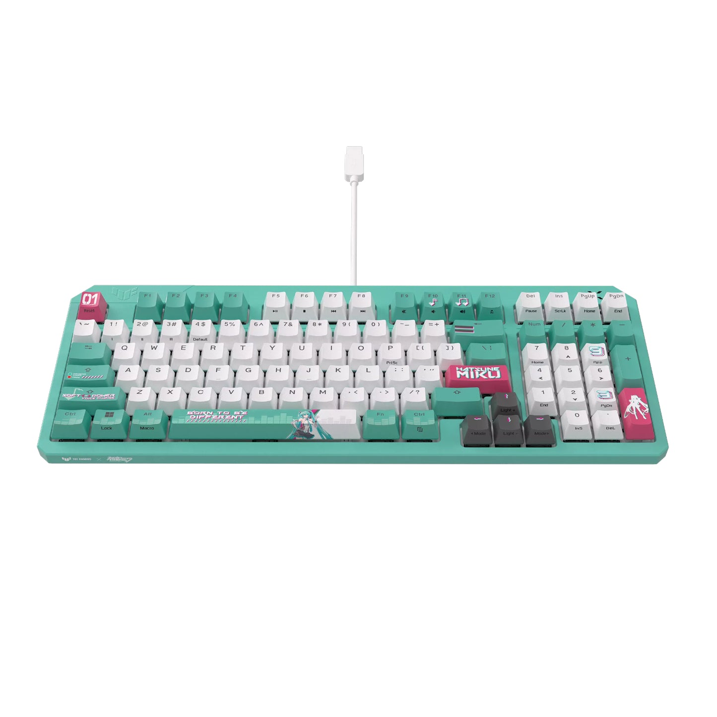 Asus TUF Gaming K3 Gen II Gaming Keyboard Hatsune Miku Edition-3