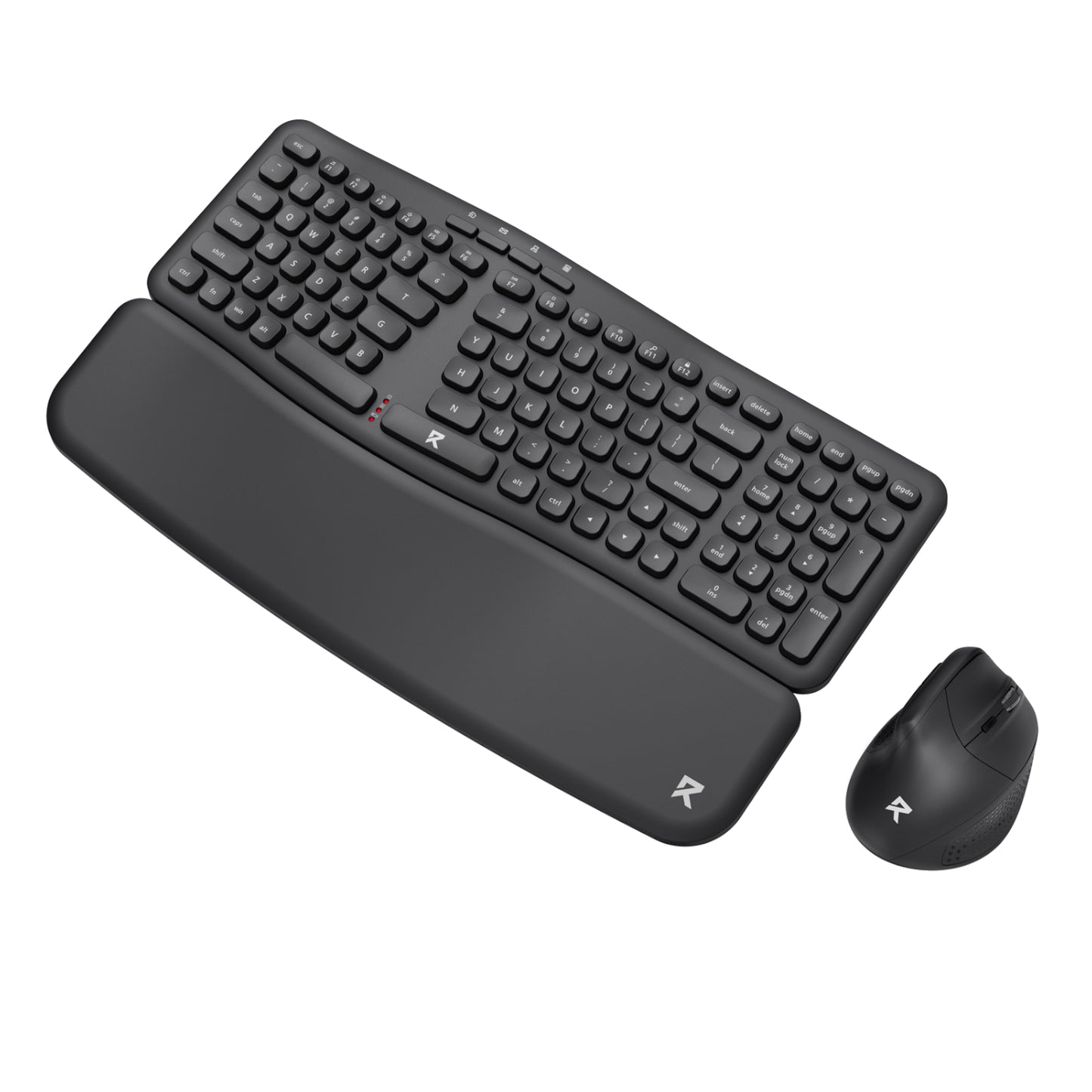 Redragon BS7161 2.4G Wireless Keyboard and Mouse Combo - Black-6
