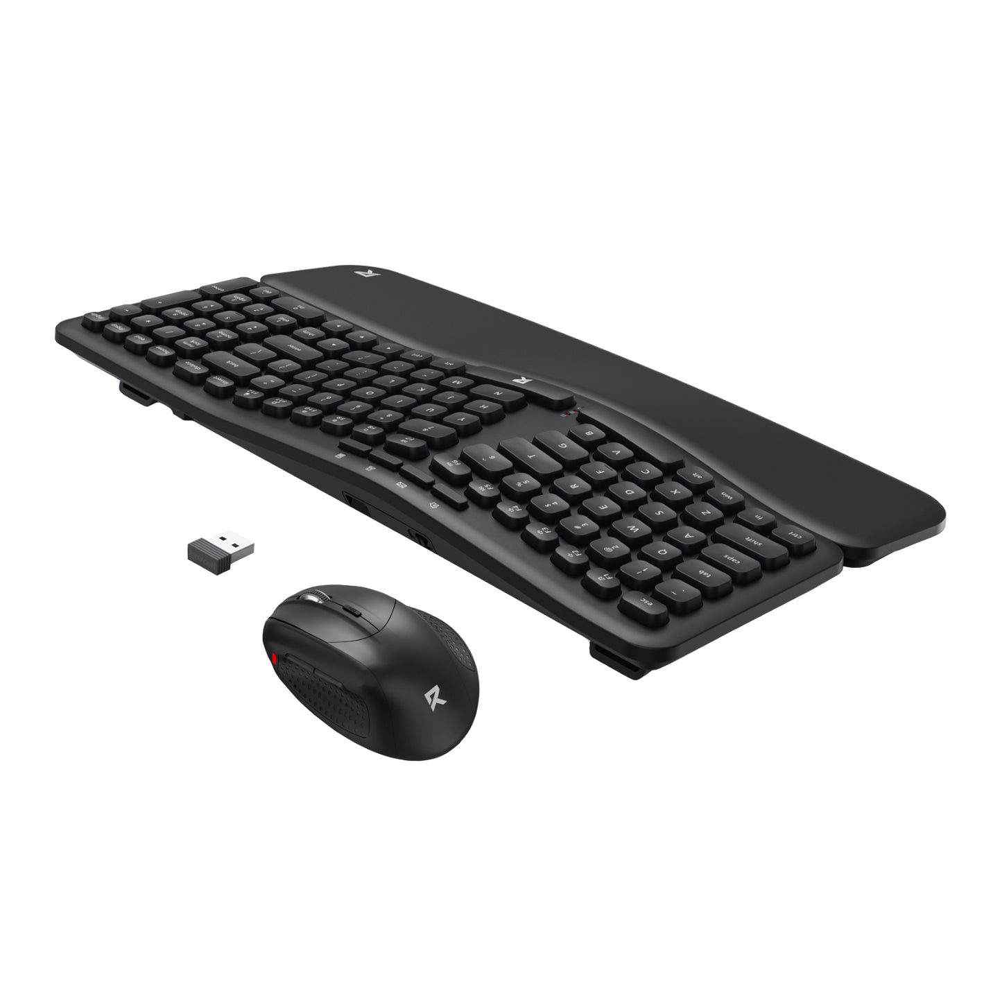 Redragon BS7161 2.4G Wireless Keyboard and Mouse Combo - Black-4