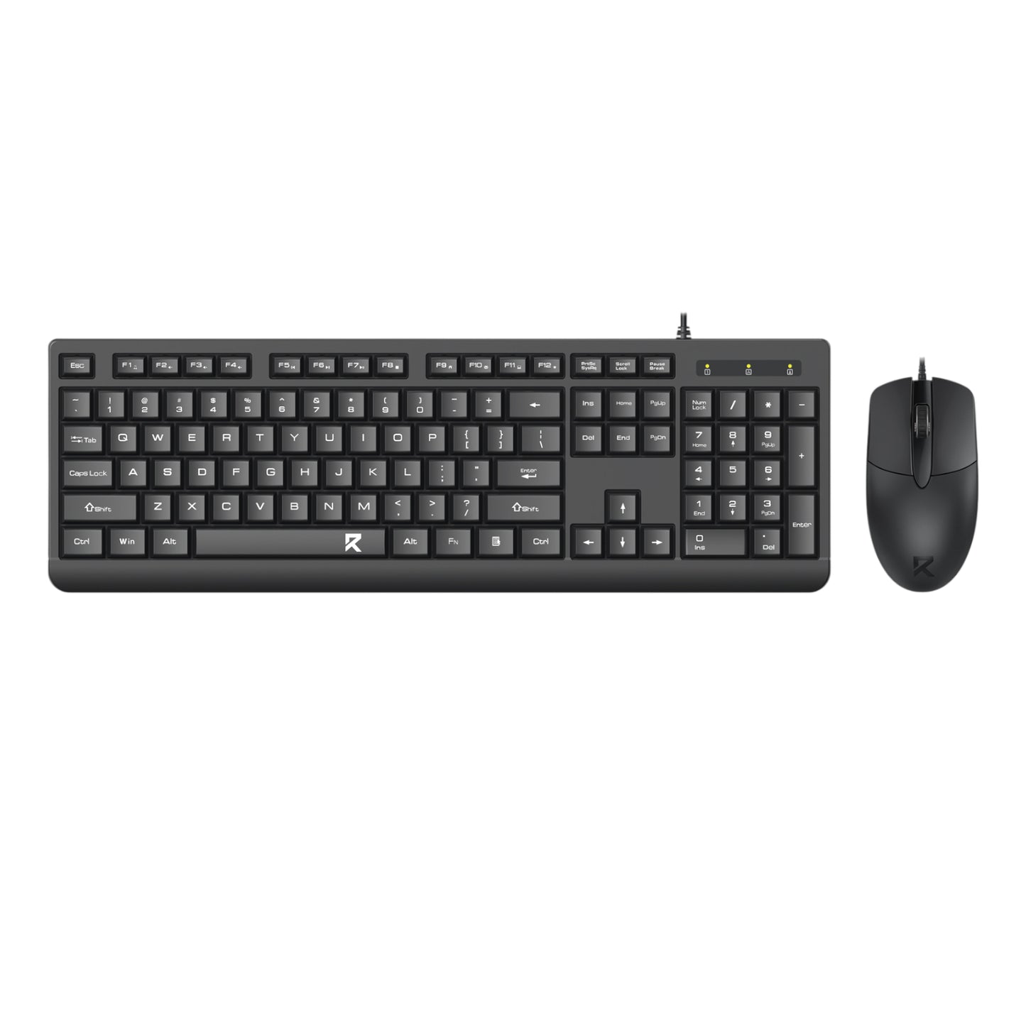 Redragon BS-7543 Wired Keyboard and Mouse Combo - Black-0
