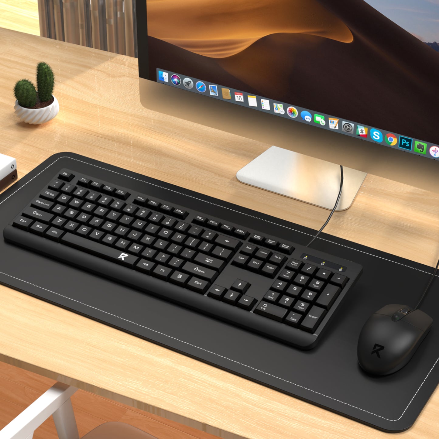 Redragon BS-7543 Wired Keyboard and Mouse Combo - Black-5