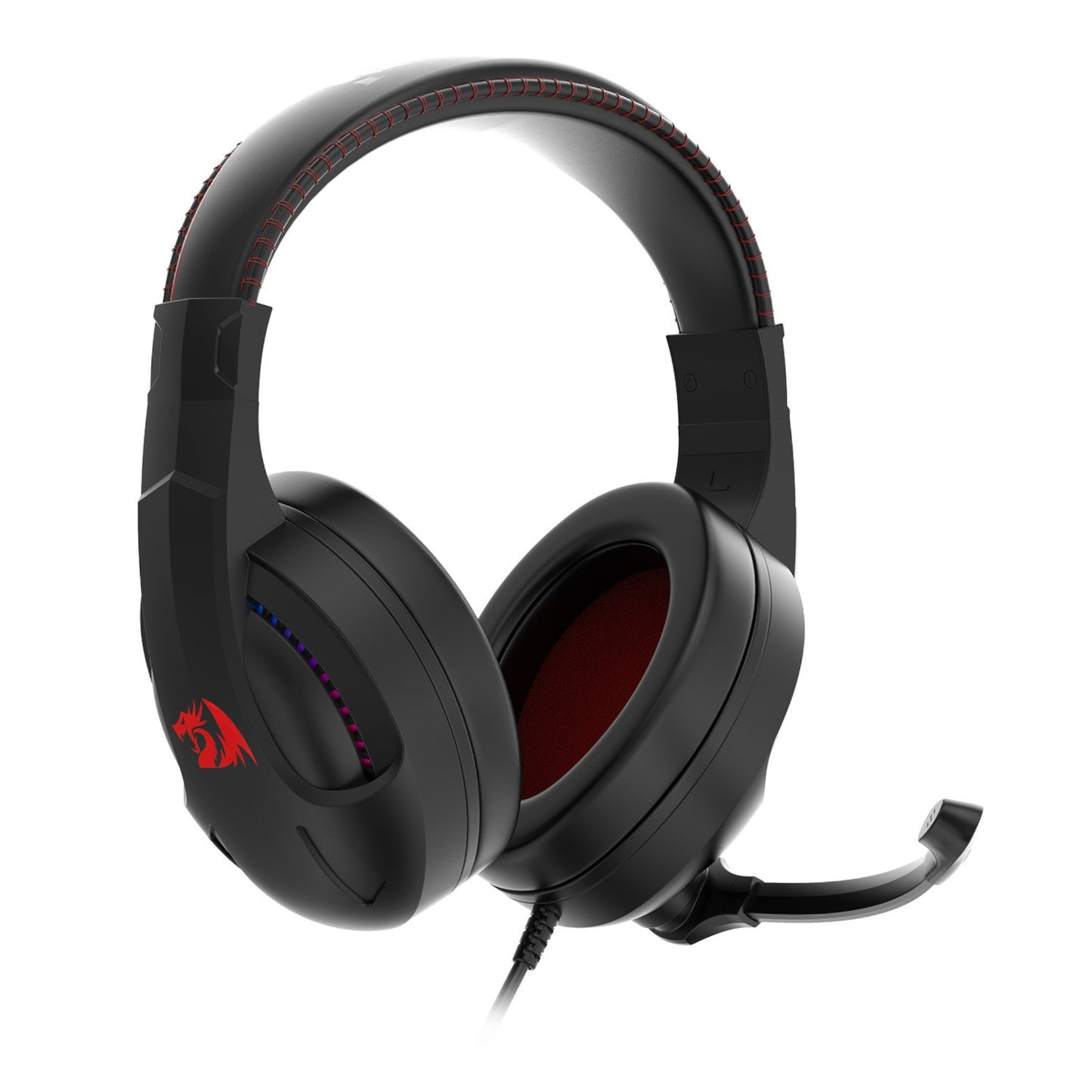Redragon H211 CRONUS Surround Sound RGB Wired Gaming Headset - Black-1
