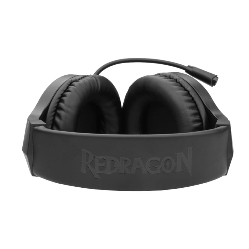 REDRAGON Over-Ear HYLAS Aux (Mic and Headset)|USB (Power Only)
RGB Gaming Headset - Black-4