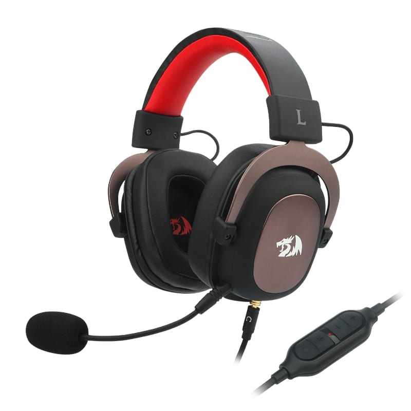 REDRAGON Over-Ear ZEUS 2 USB Gaming Headset - Black-0