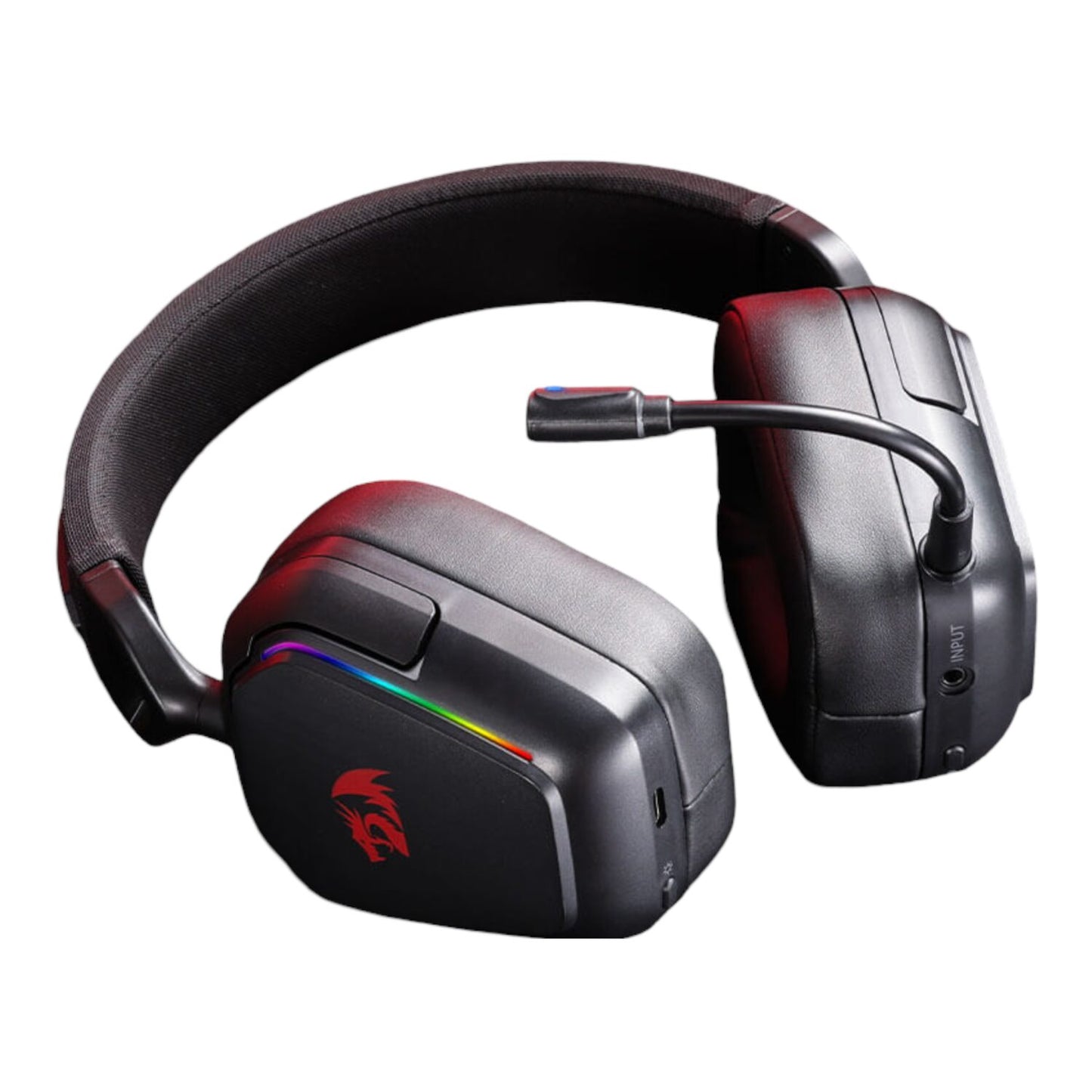 Redragon H868 RGB Wireless Gaming Headset - Black-1