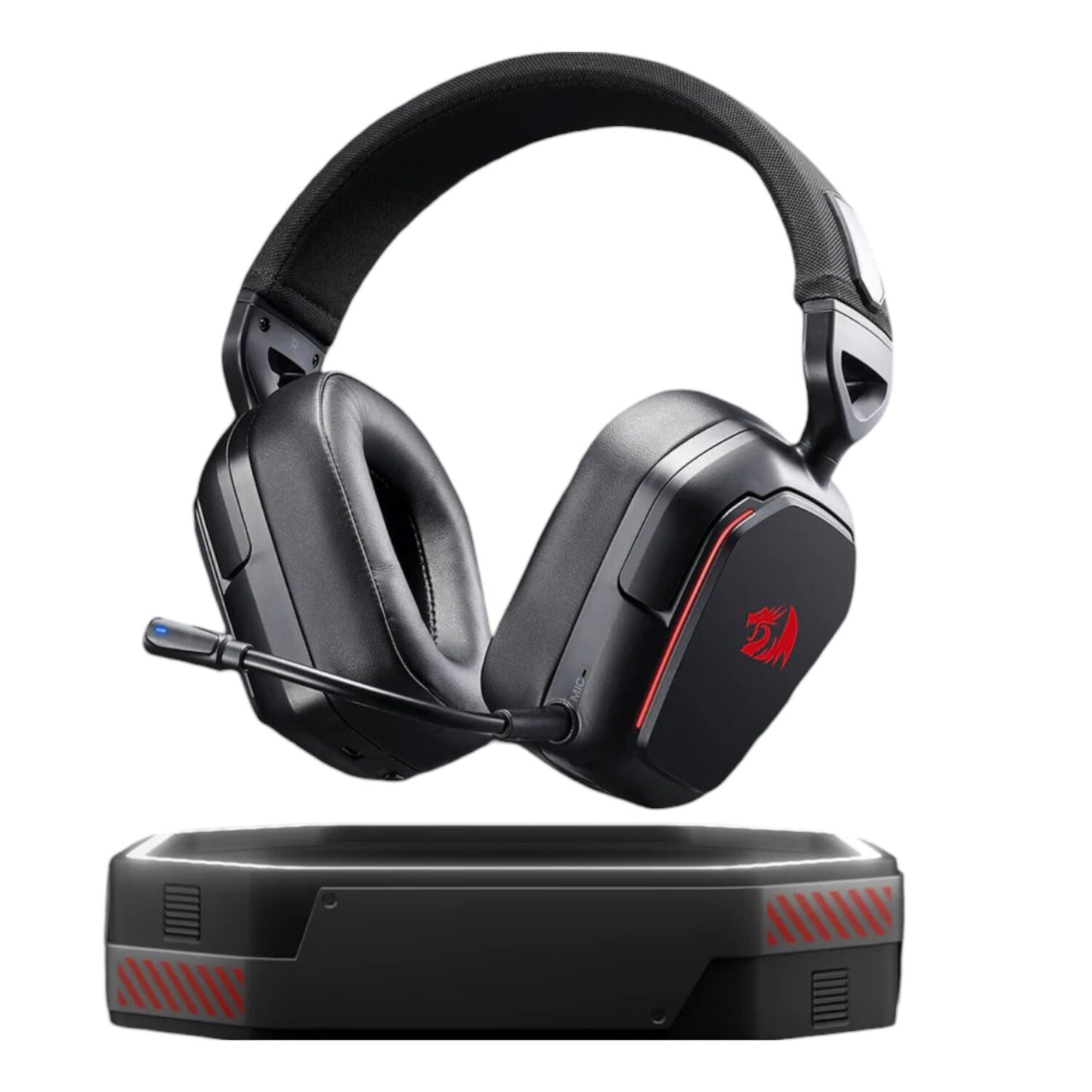 Redragon H868 RGB Wireless Gaming Headset - Black-3