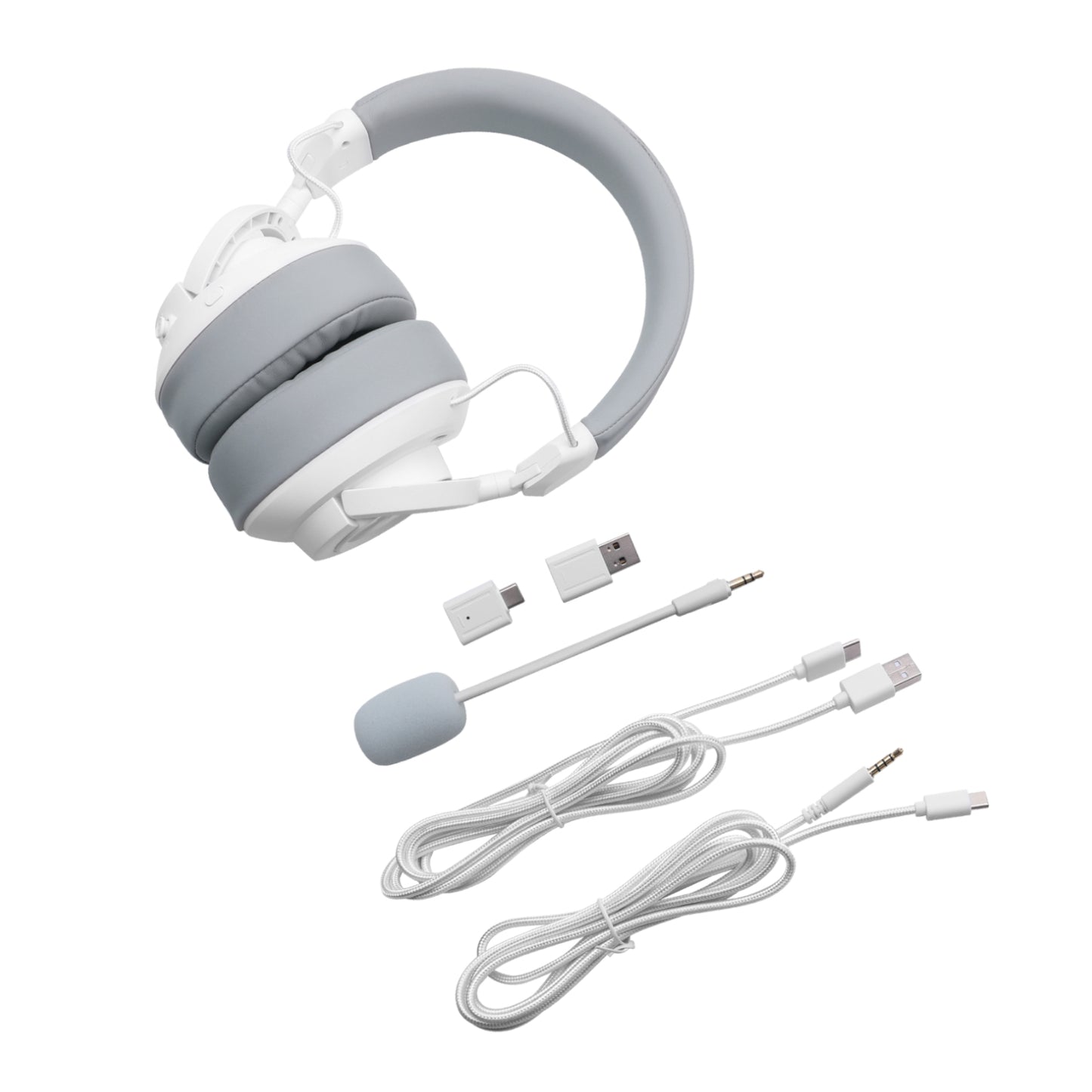 Redragon H889W SPECTRA PRO Over-Ear Wireless Headphones - White-6