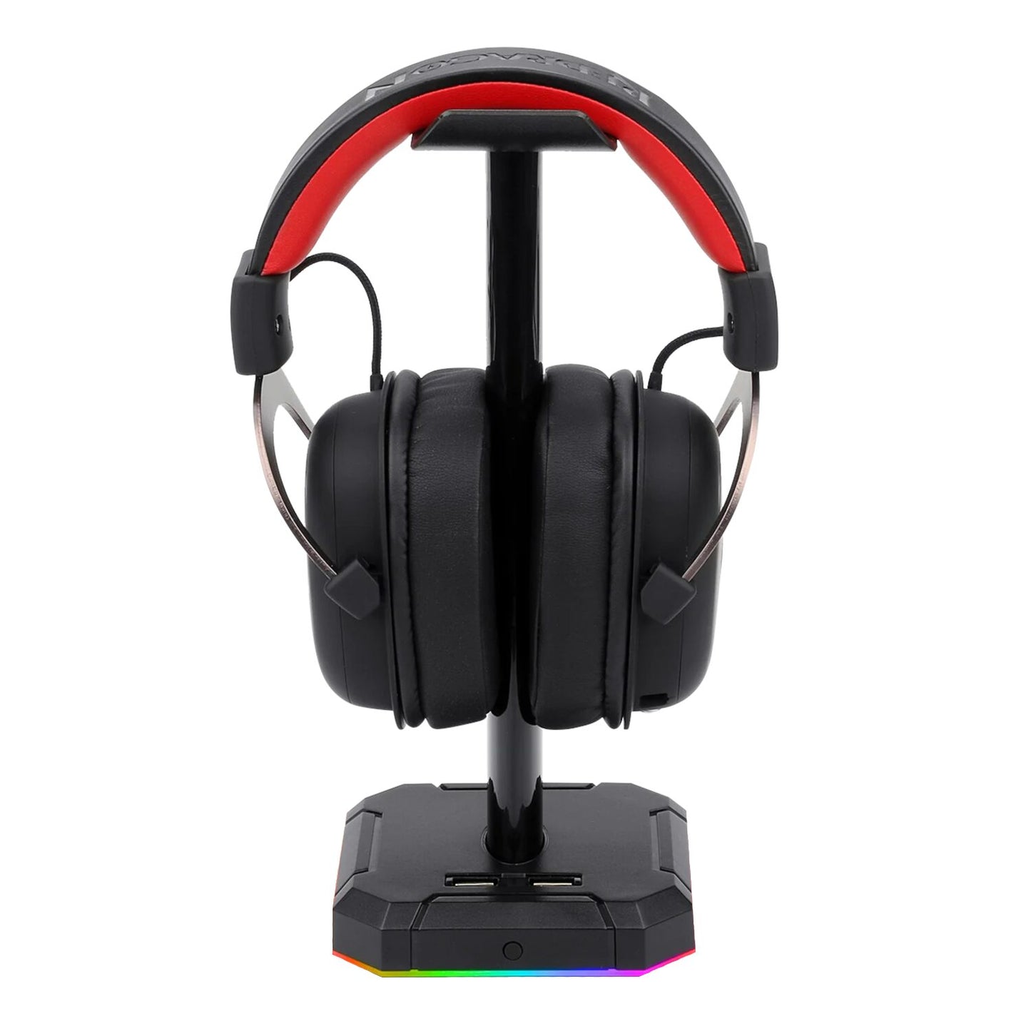 Redragon HA300 Scepter Pro RGB Headset Stand with USB Hub (4 x USB 2.0, RGB Lighting)-2