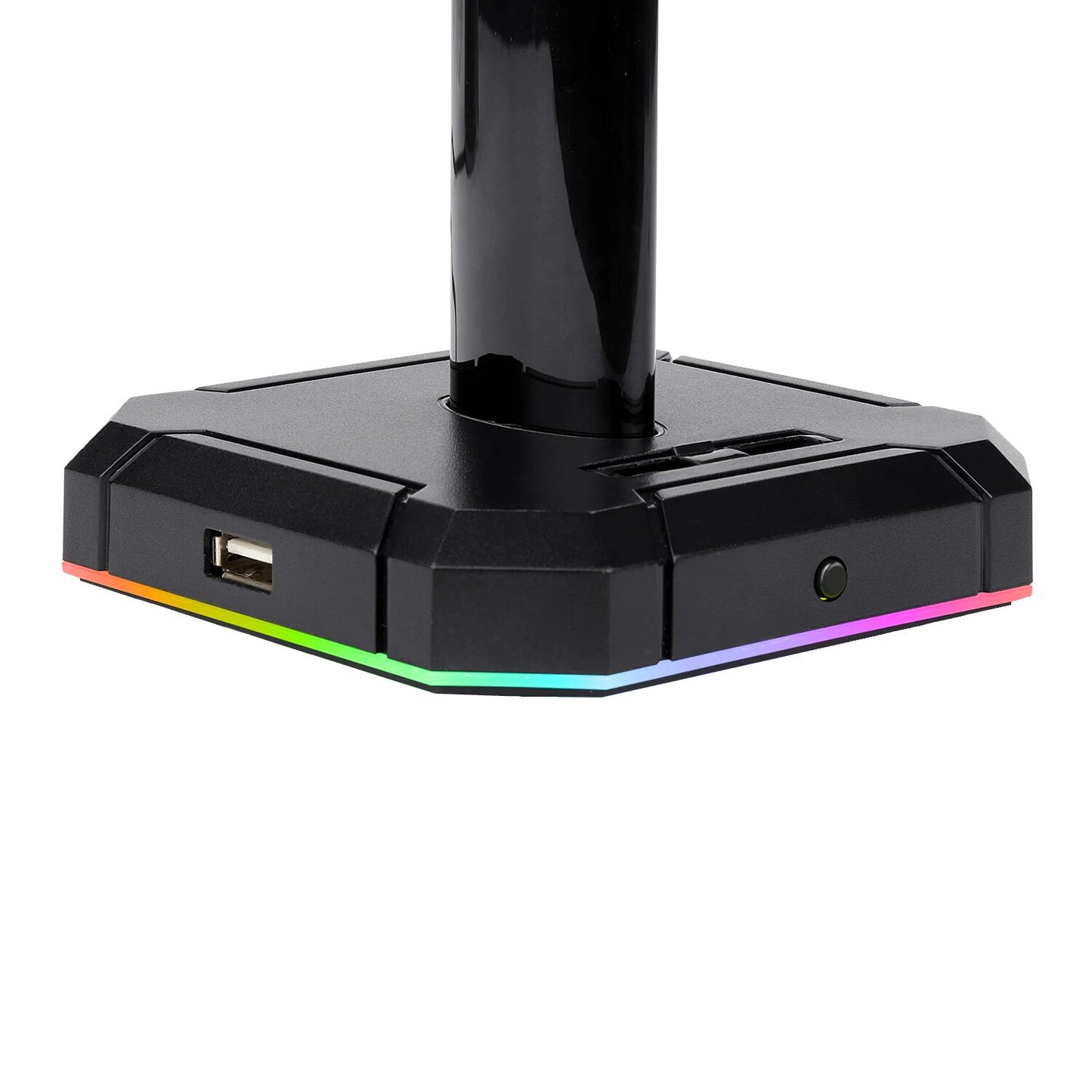 Redragon HA300 Scepter Pro RGB Headset Stand with USB Hub (4 x USB 2.0, RGB Lighting)-3