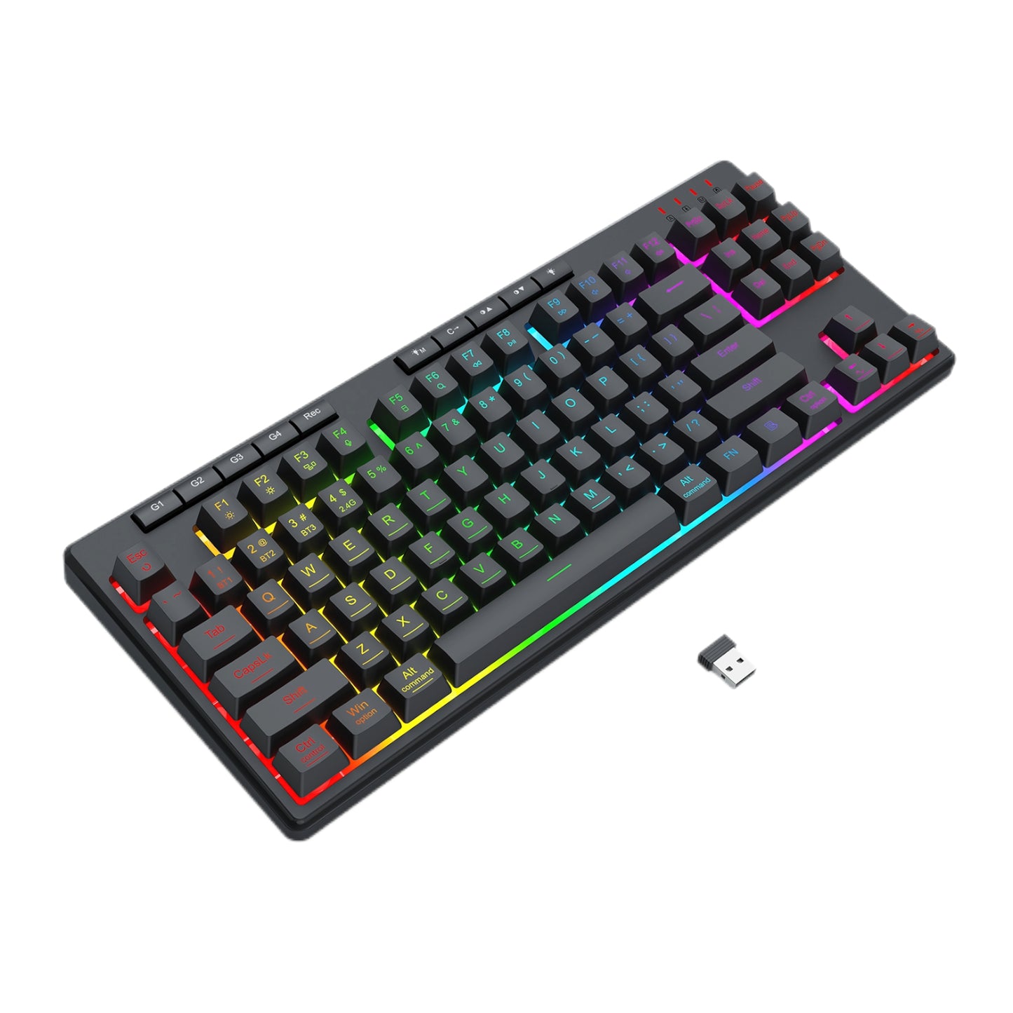 Redragon SHIVA PRO Wireless keyboard - Black-3