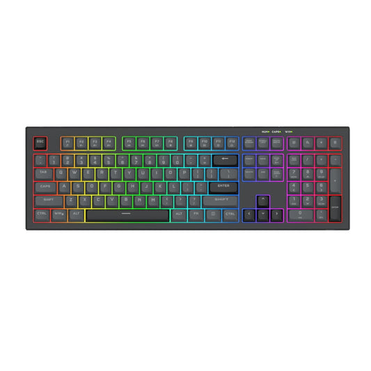 REDRAGON CRUX Membrane Gaming Keyboard - Black-0