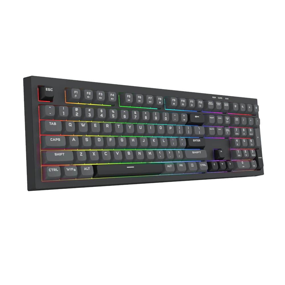 REDRAGON CRUX Membrane Gaming Keyboard - Black-4