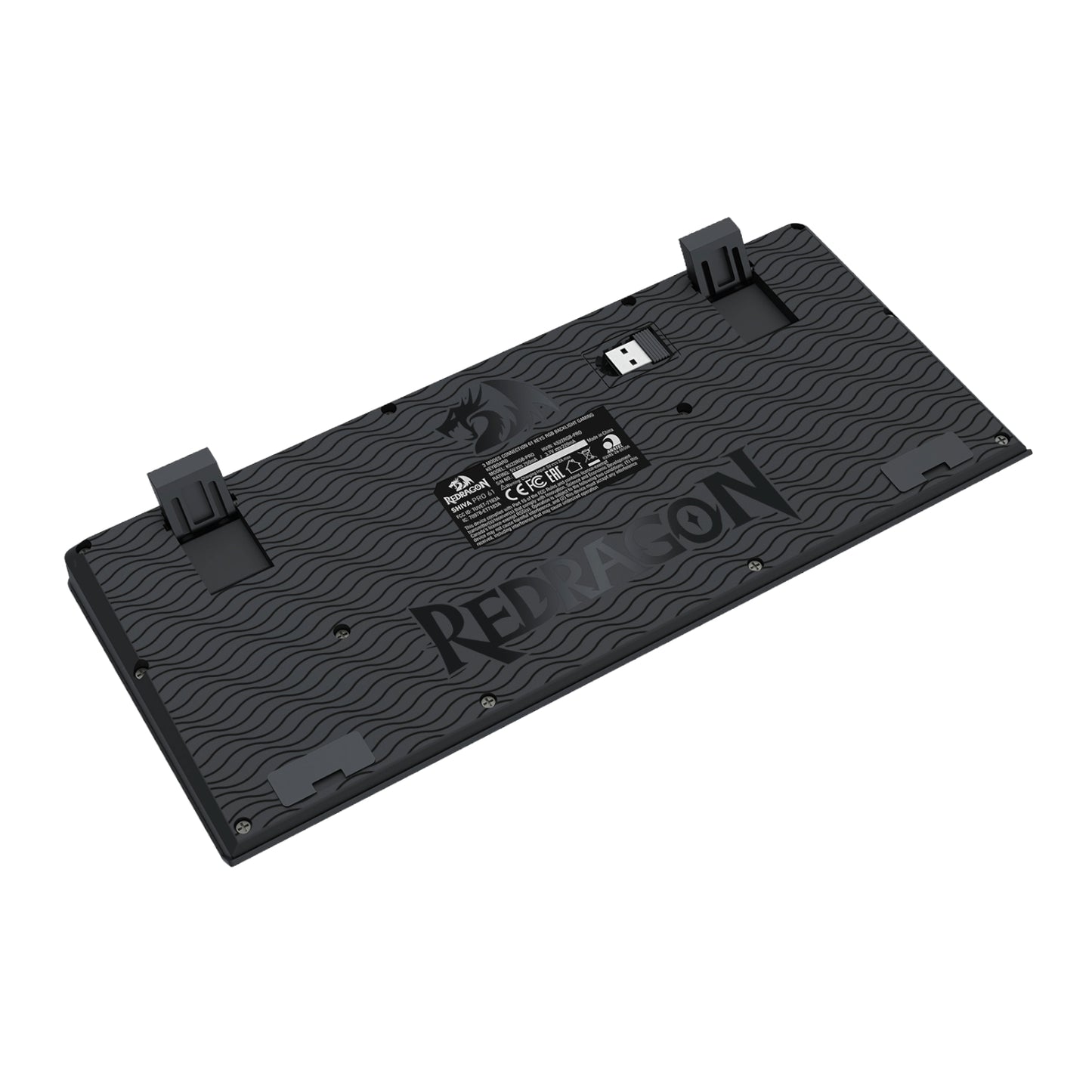 Redragon SHIVA K522 PRO RGB Wireless Gaming Keyboard- Black-6