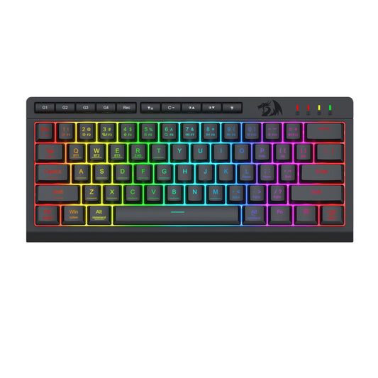 Redragon SHIVA K522 PRO RGB Wireless Gaming Keyboard- Black-0