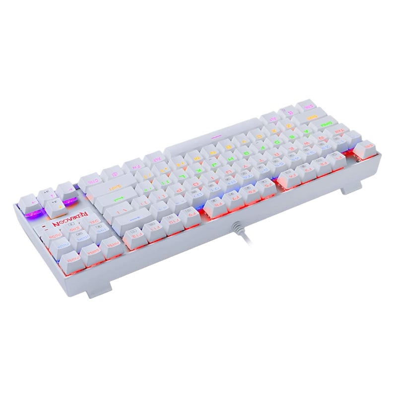 REDRAGON KUMARA Mechanical 87 Key|RGB Backlit Gaming Keyboard - White-4