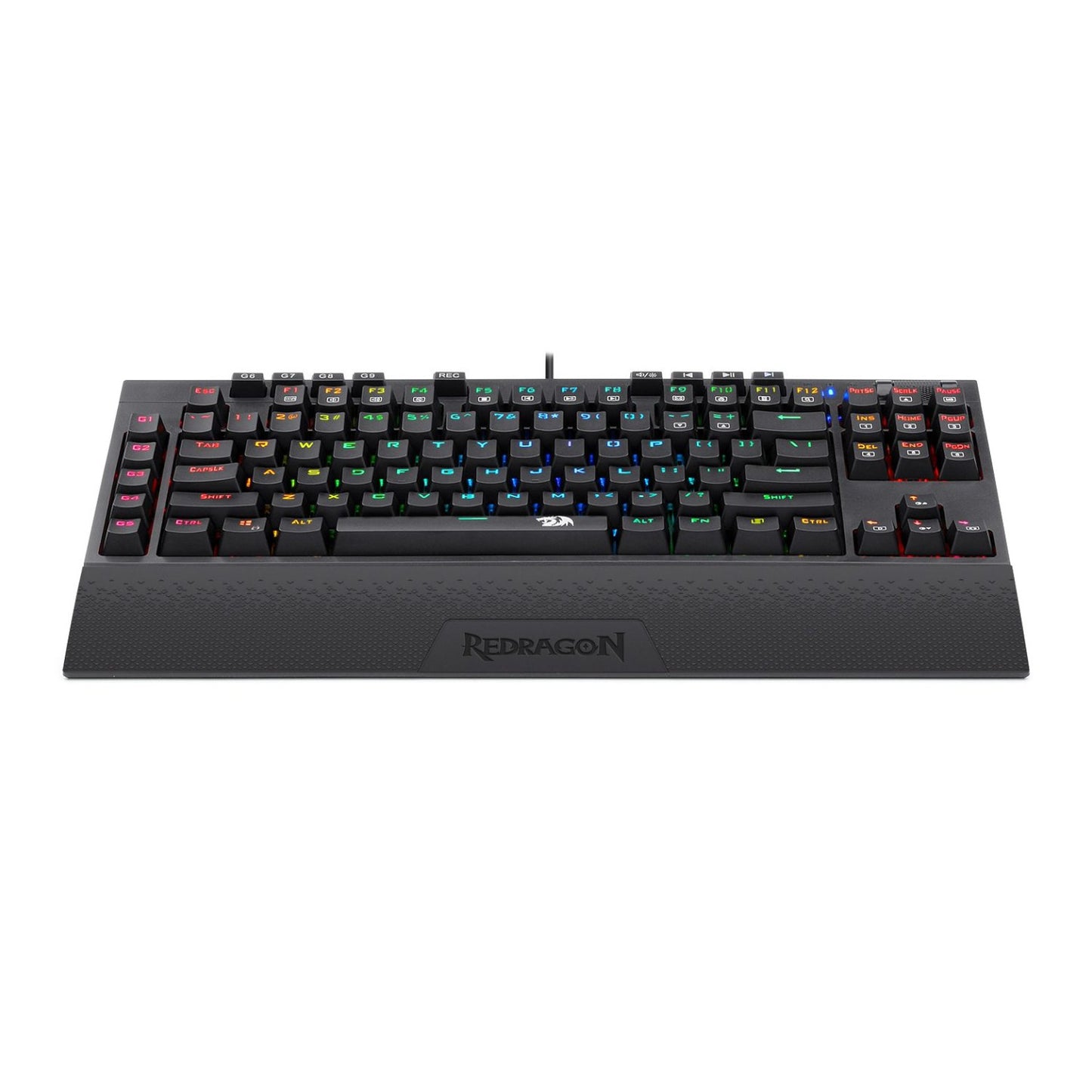 Redragon K588 RGB Pro BROADSWORD TKL Mechanical Wired Gaming Keyboard - Black-3