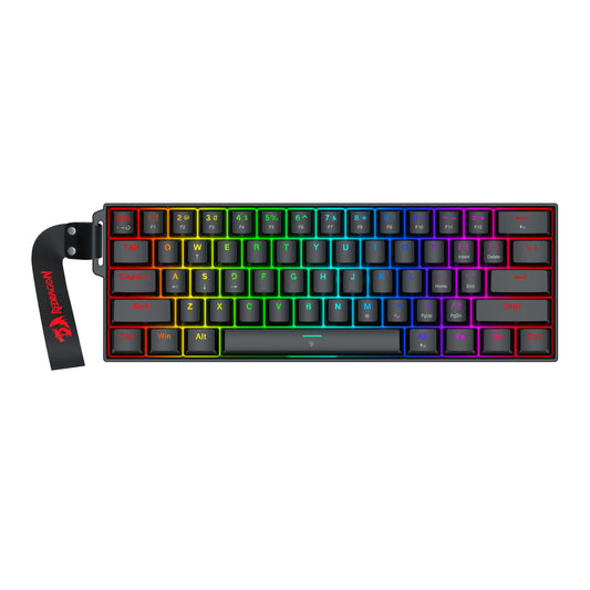 Redragon FIZZ Magnetic Plus 60% RGB Gaming Keyboard - Black-0