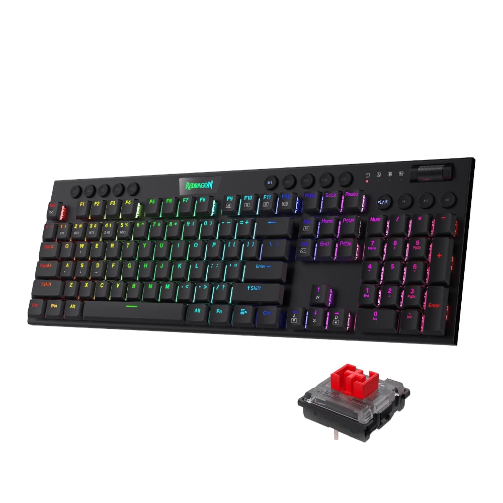 REDRAGON MECHANICAL HORUS PRO Wireless Gaming Keyboard-3