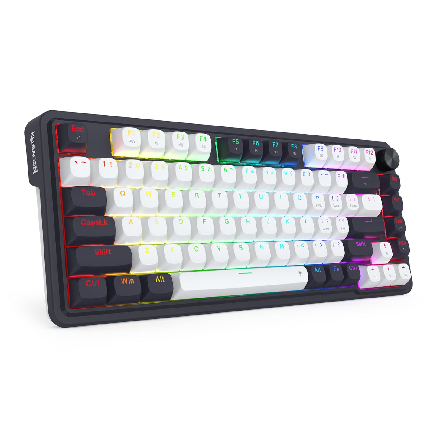 Redragon K673 UCAL 75% Magnetic Ultramag Switch Wired Keyboard - Black-0