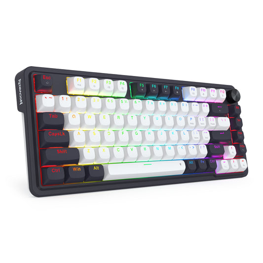 Redragon K673 UCAL 75% Magnetic Ultramag Switch Wired Keyboard - Black-0
