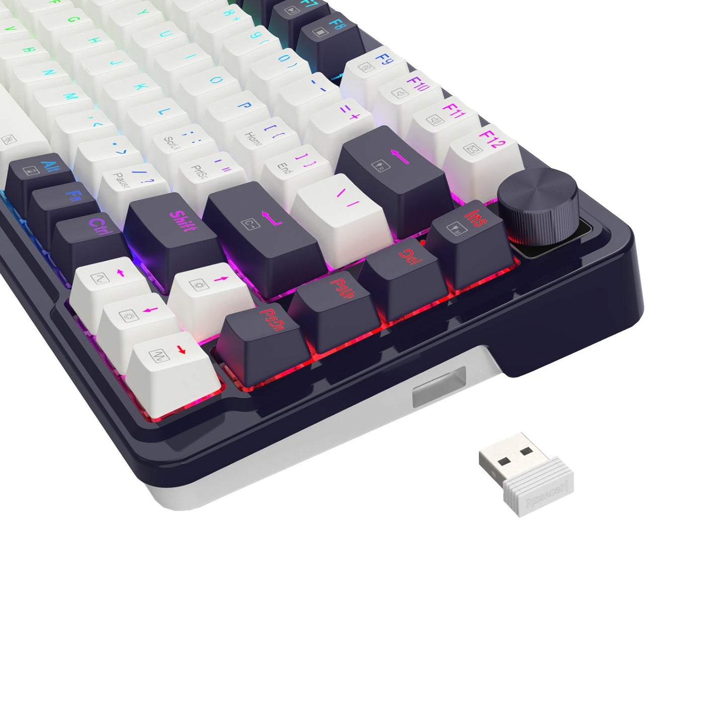 Redragon UCAL K673 PRO Mechanical Wireless Gaming Keyboard - Black-7