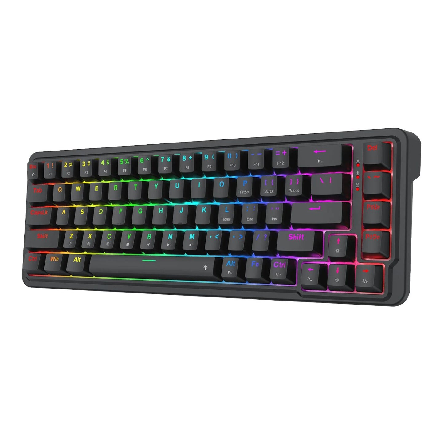 Redragon NOVA K709 65% Wired Gasket RGB Gaming Keyboard - Black-1