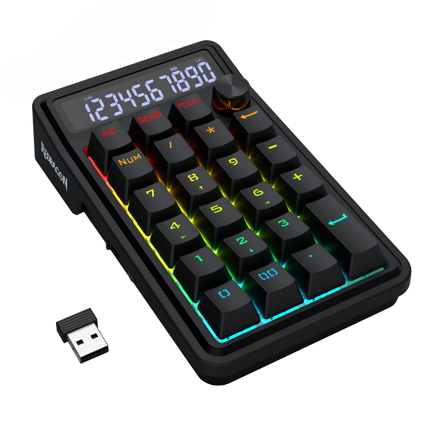 Redragon K733 COVE RGB Wireless Mechanical Numpad-2