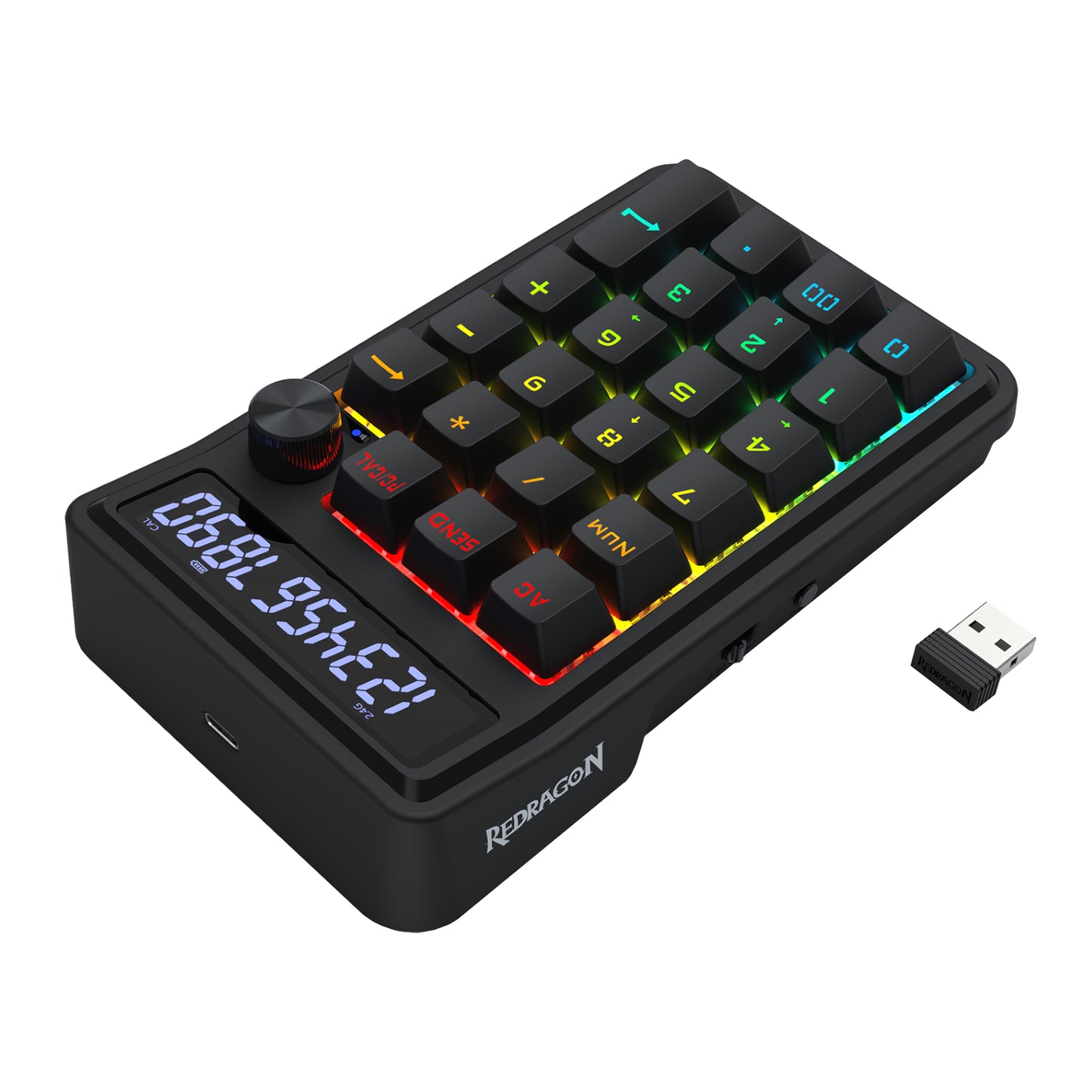 Redragon K733 COVE RGB Wireless Mechanical Numpad-4