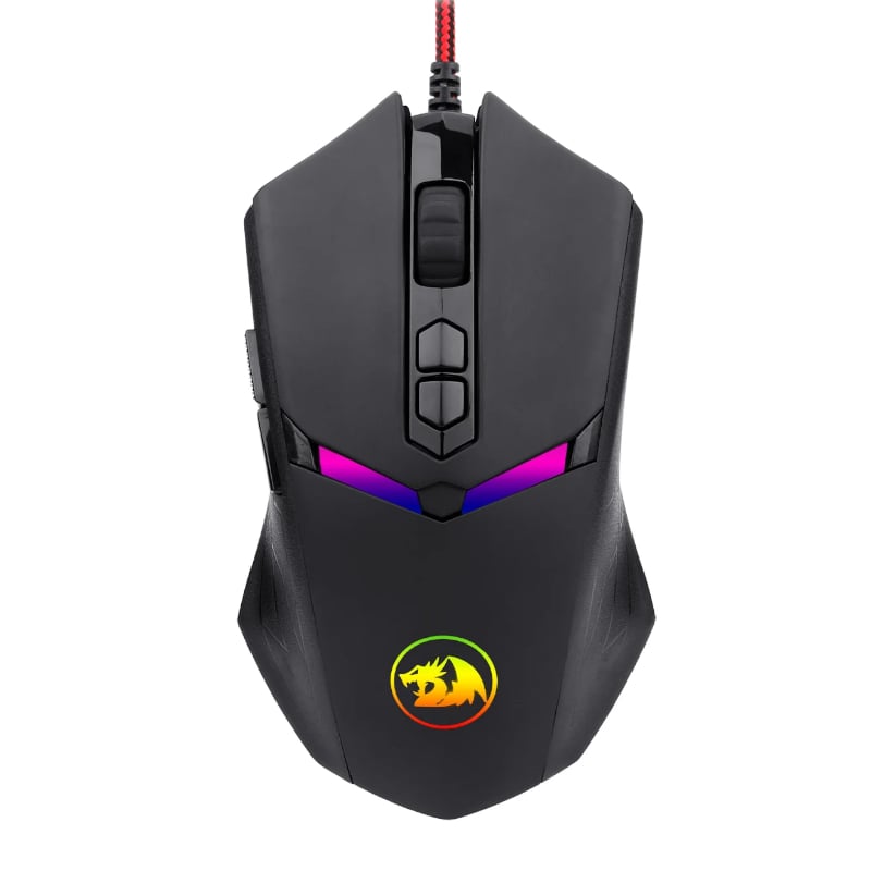REDRAGON NEMEANLION 2 7200DPI Gaming Mouse - Black-0
