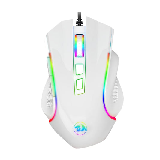 REDRAGON GRIFFIN 7200DPI Gaming Mouse - White-0