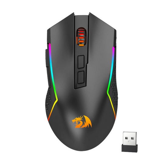 REDRAGON Trident Pro 8000DPI RGB Gaming Mouse - Black-0