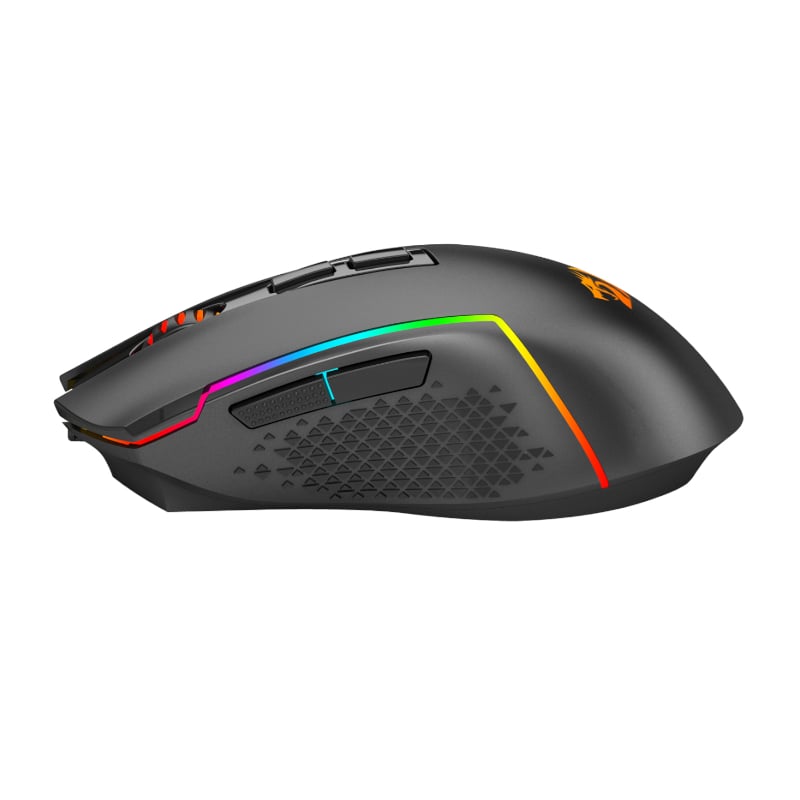 REDRAGON Trident Pro 8000DPI RGB Gaming Mouse - Black-4