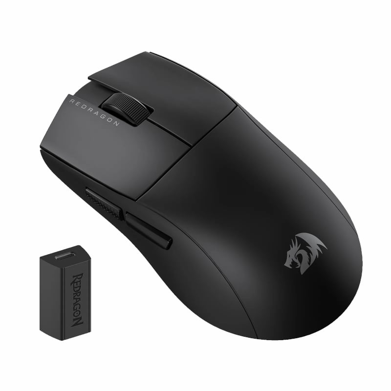 REDRAGON M916 PRO 4K 3-Mode Wireless Gaming Mouse - Black-1